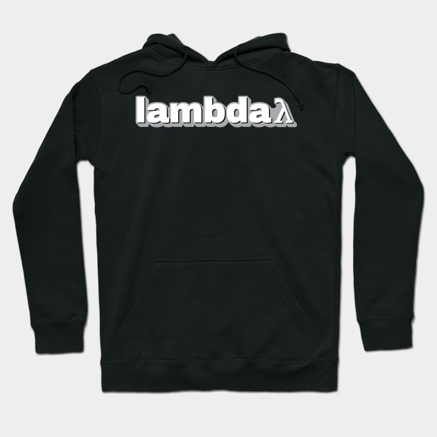 Lambda Logo Hoodie by djwalesfood